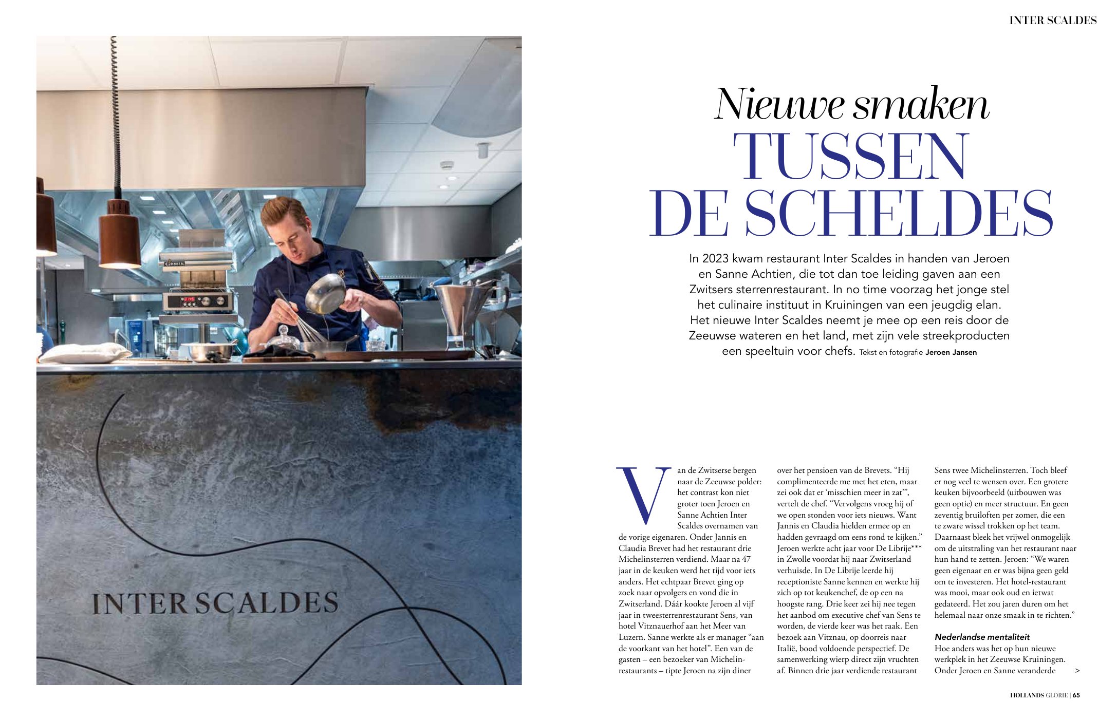 Nieuwe smaken tussen de Scheldes
